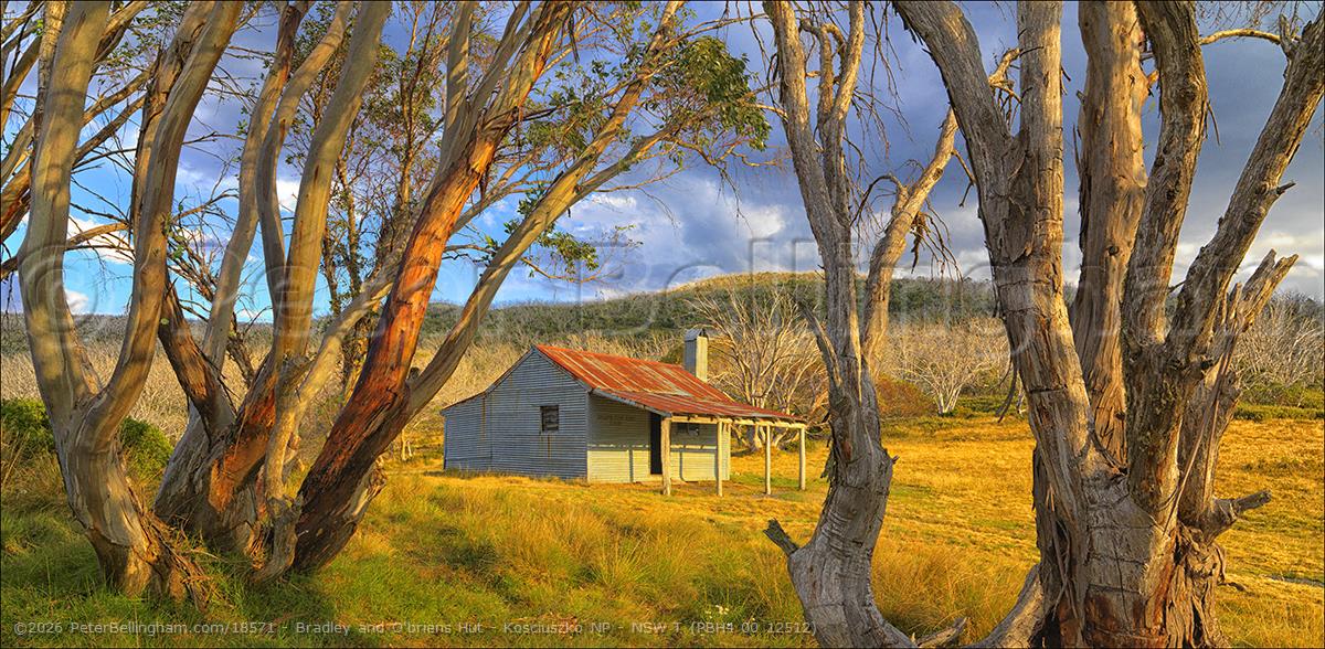 Peter Bellingham Photography Bradley and O'briens Hut - Kosciuszko NP - NSW T (PBH4 00 12512)